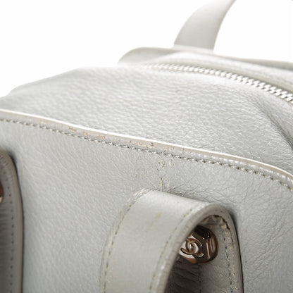 Chanel Deerskin Bolt Bag Light Green 20 of 21