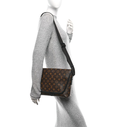 Louis Vuitton Monogram Macassar Magnetic Messenger 2 of 10