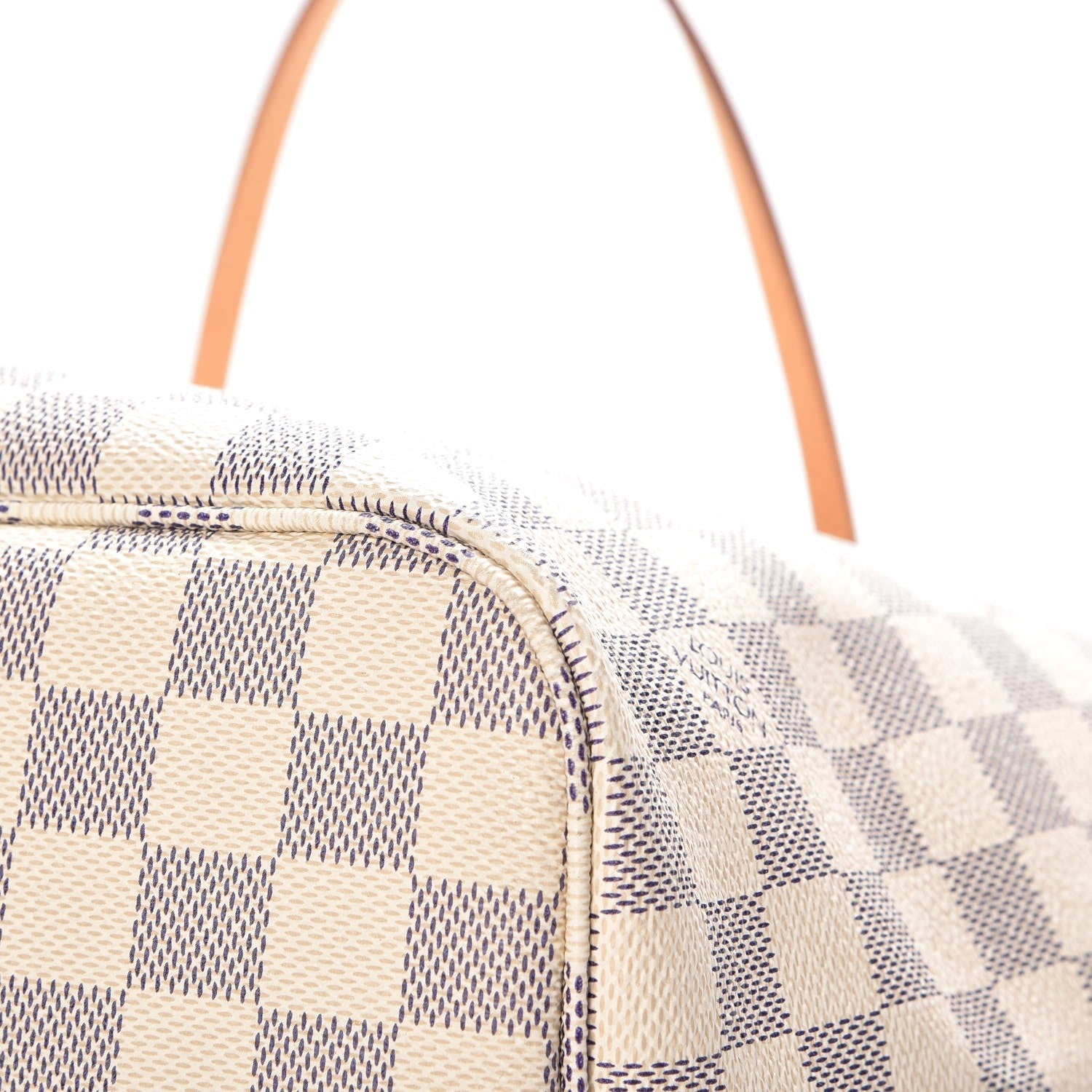 Louis Vuitton Damier Azur Neo Neverfull MM Rose Ballerine 13 of 13