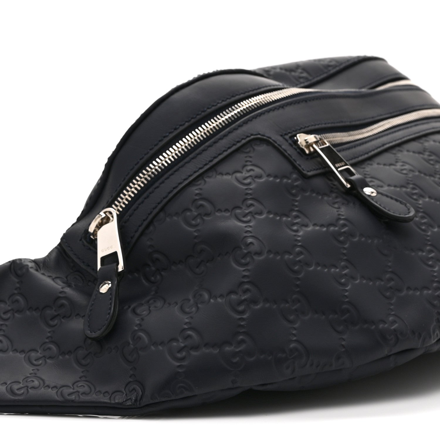 Gucci Guccissima Web Belt Bag Navy 10 of 11