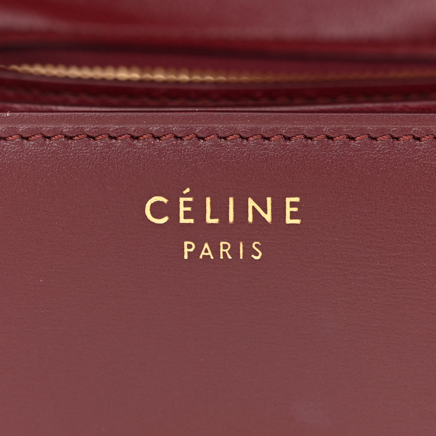 Box Calfskin Small Classic Box Flap Bag Burgundy