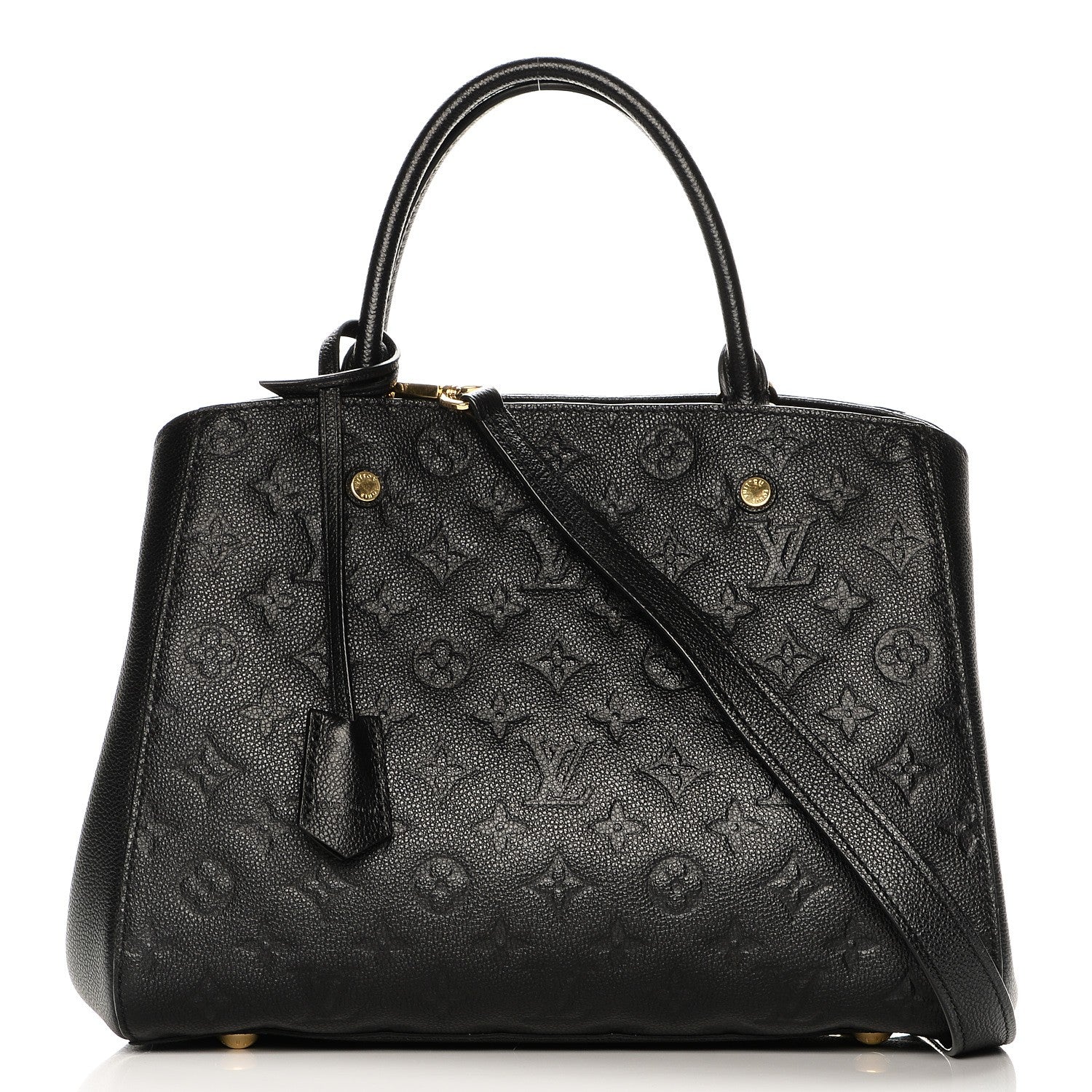 Louis Vuitton Empreinte Montaigne MM Black 1 of 10