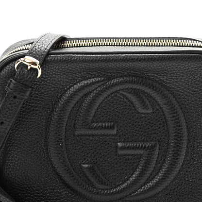 Gucci Pebbled Calfskin Small Soho Disco Bag Black 8 of 11