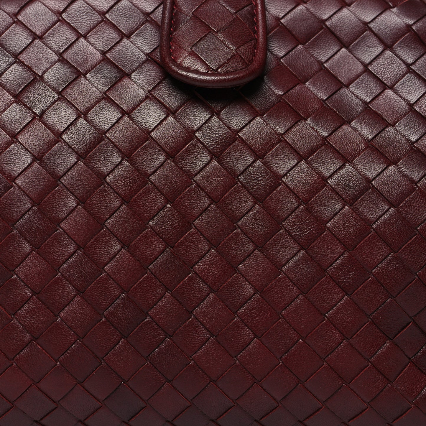 Nappa Intrecciato The Lauren 1980 Clutch Gigolo Red