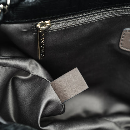 Chanel Coated Canvas Le Marais Flap Black 7 of 7