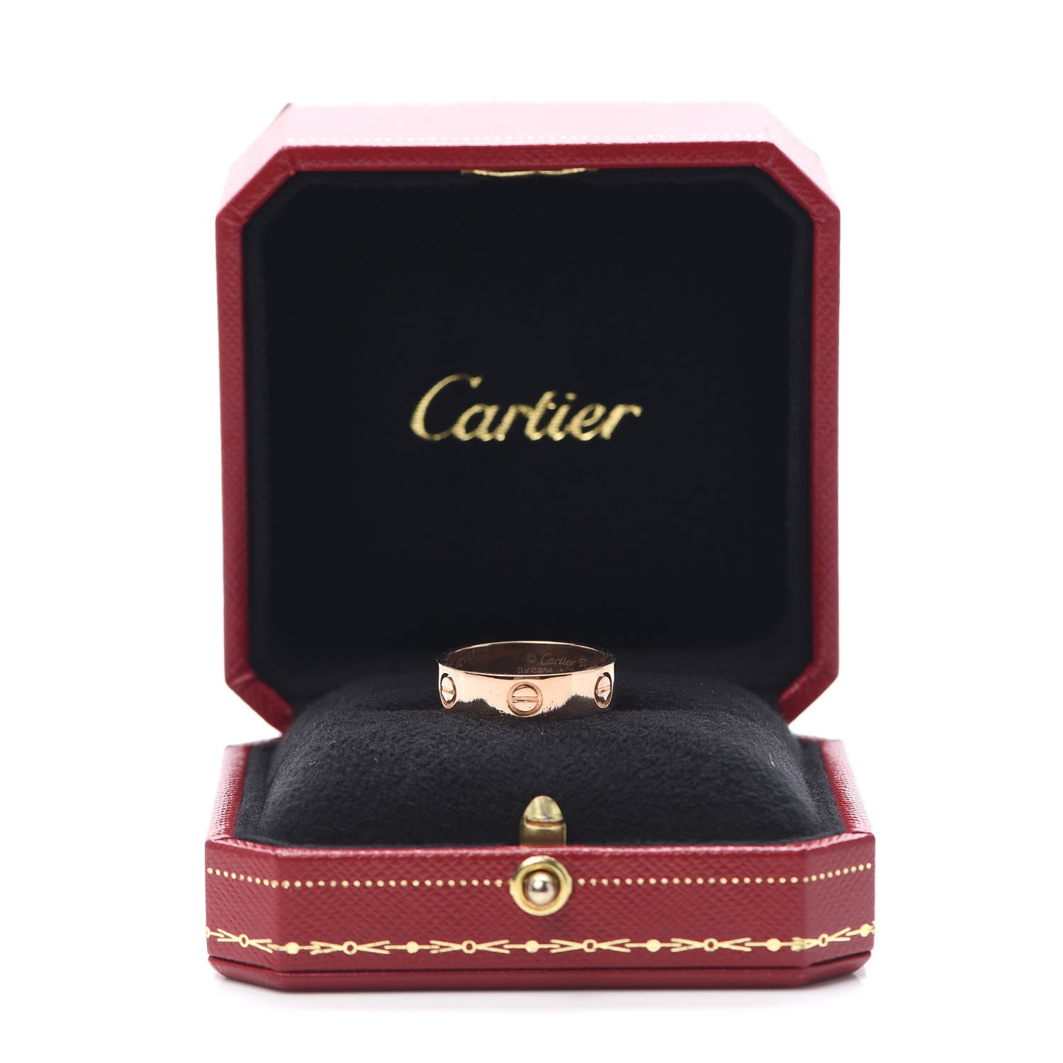 Cartier 18K Pink Gold 5.5mm LOVE Ring 57 8 5 of 5