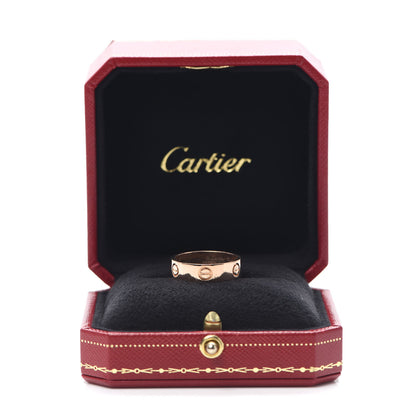 Cartier 18K Pink Gold 5.5mm LOVE Ring 57 8 5 of 5