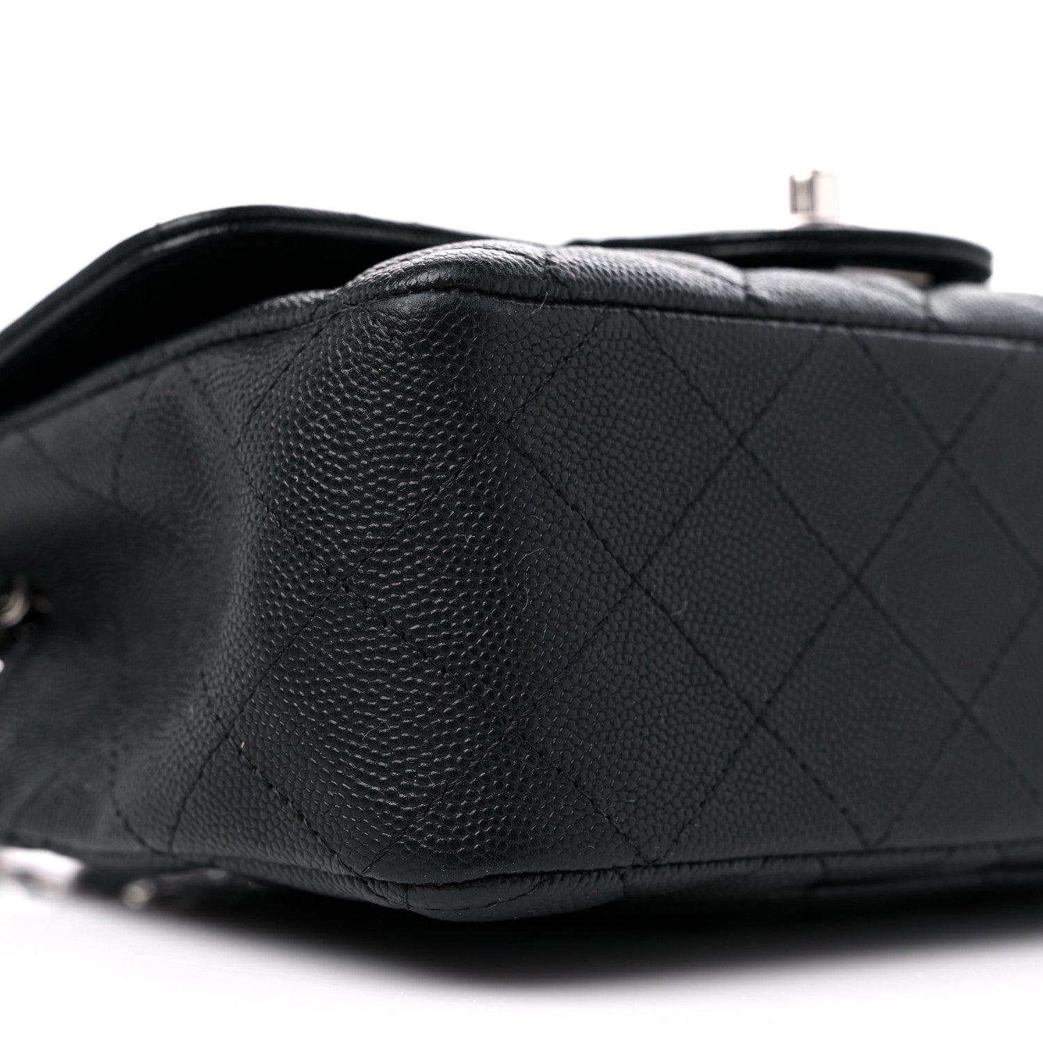Chanel Caviar Quilted Mini Rectangular Flap Black 8 of 11