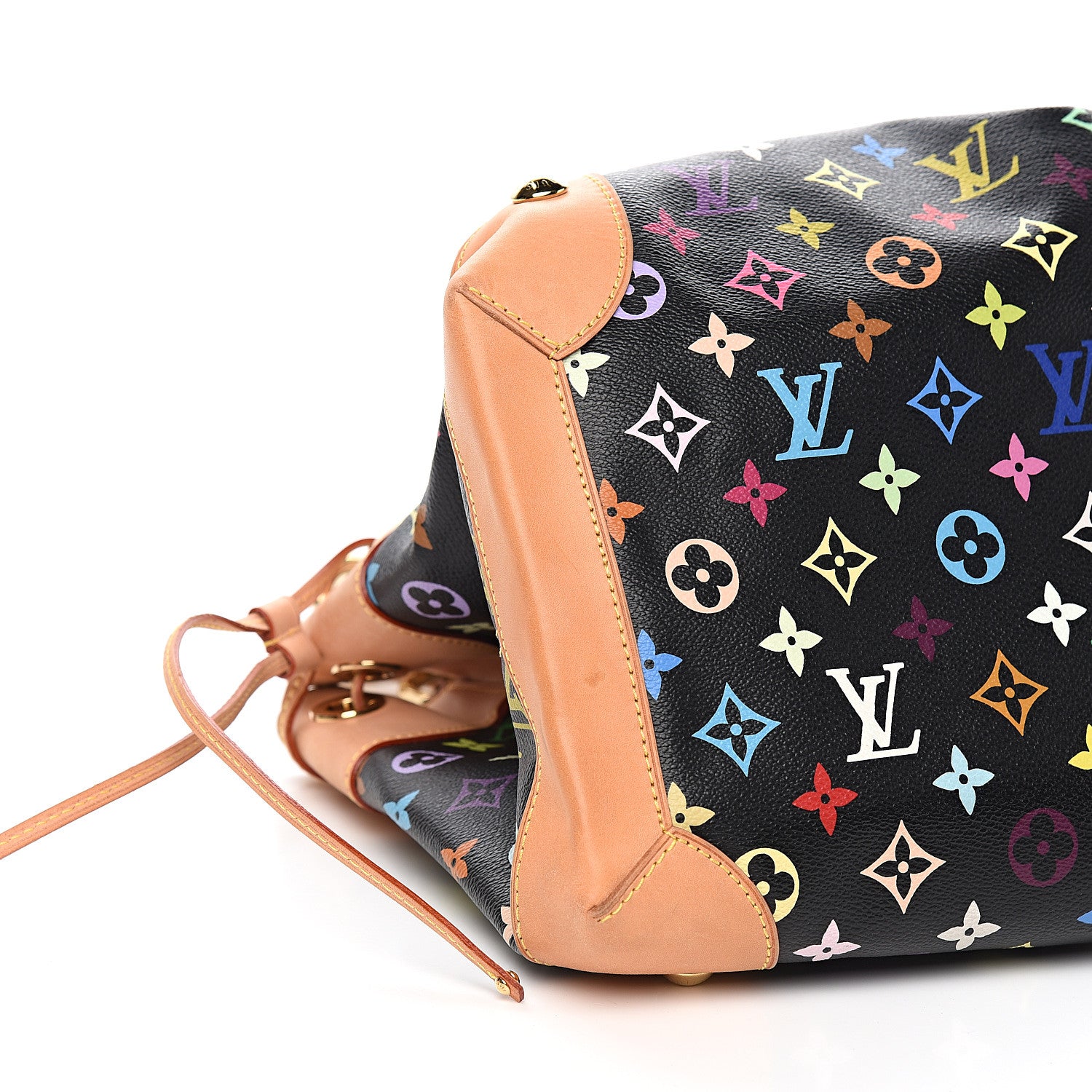 Louis Vuitton Monogram Multicolor Ursula Black 6 of 8