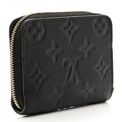 Louis Vuitton Empreinte Zippy Coin Purse Black 3 of 8