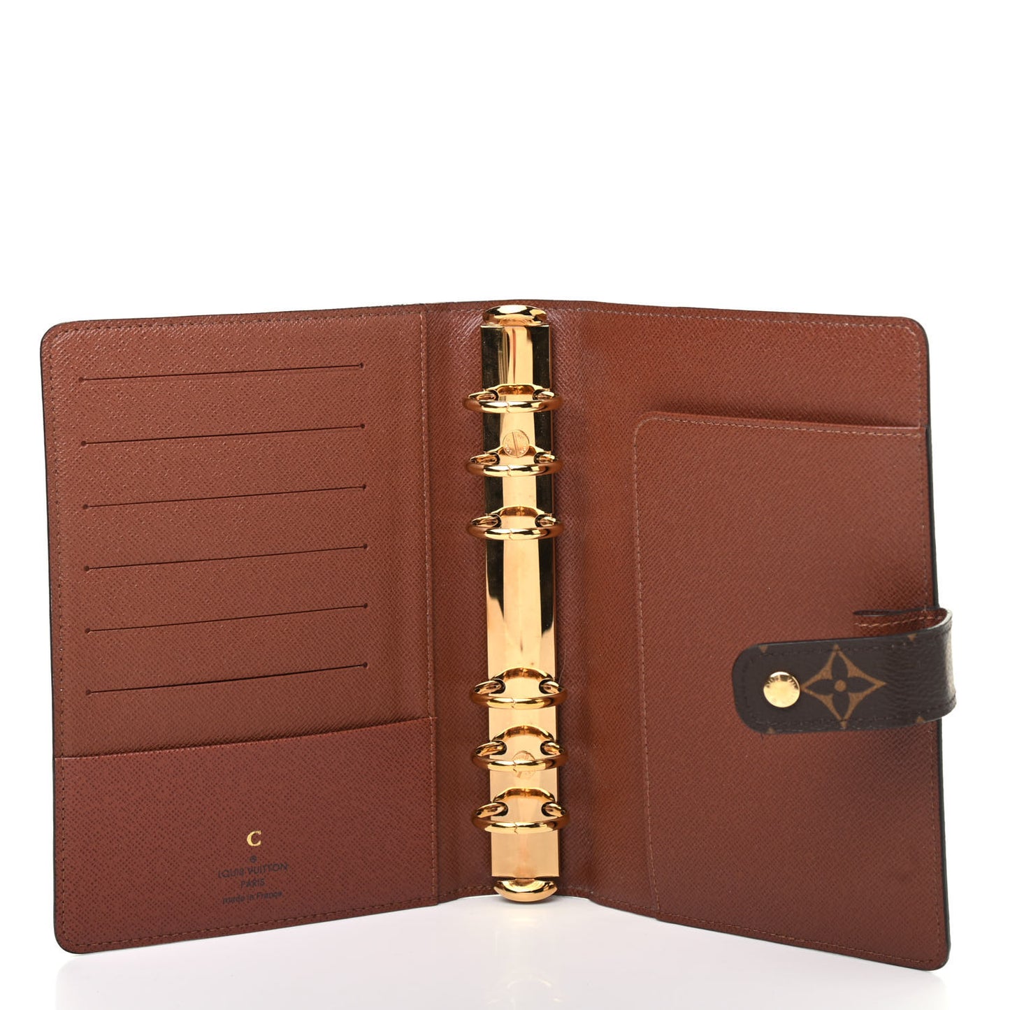 Monogram Medium Ring Agenda Cover