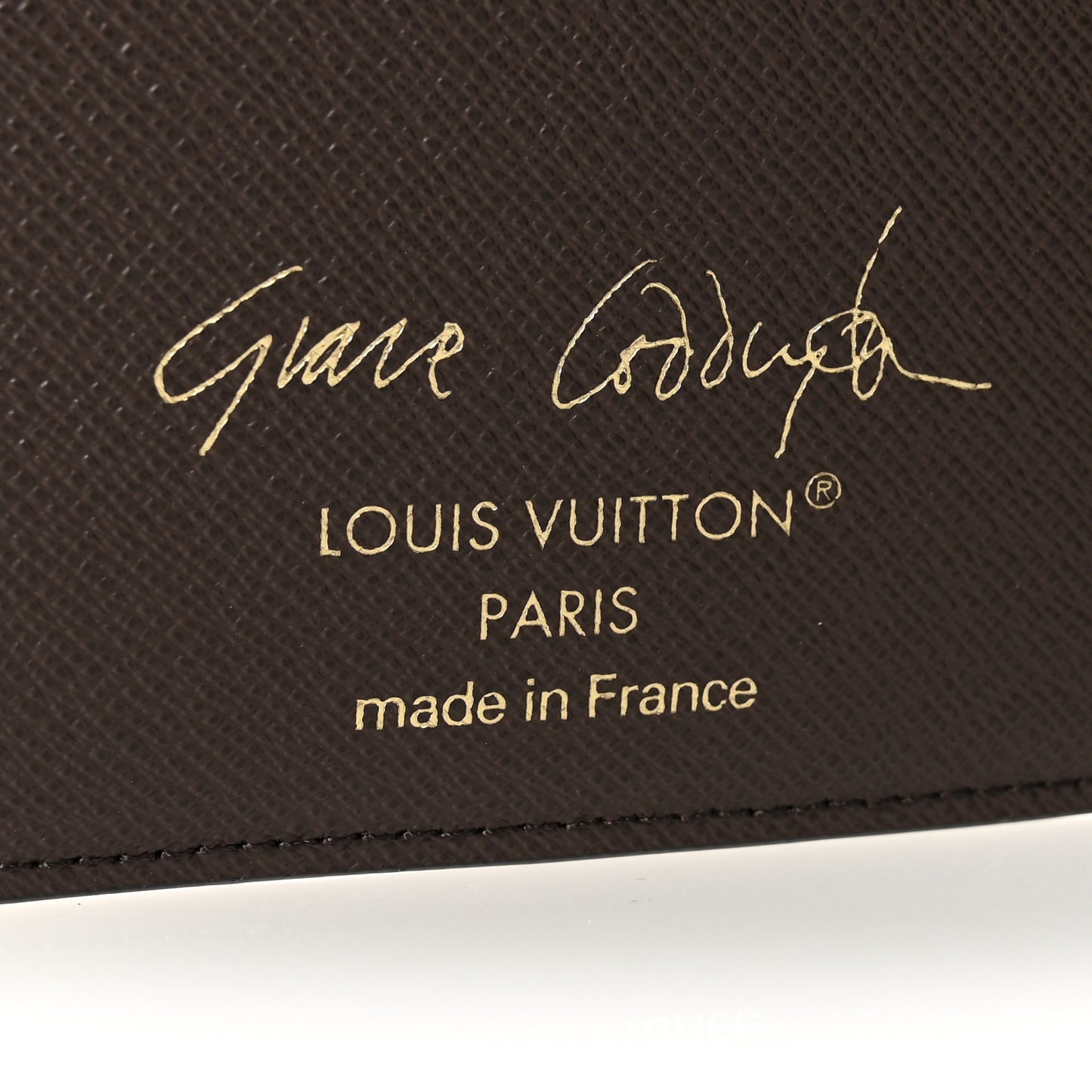Monogram Grace Coddington Desk Agenda Cover MM