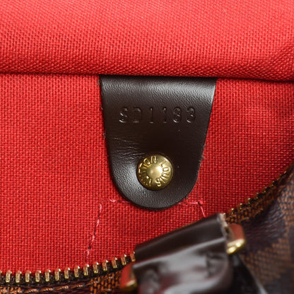 Louis Vuitton Damier Ebene Speedy 25 8 of 8