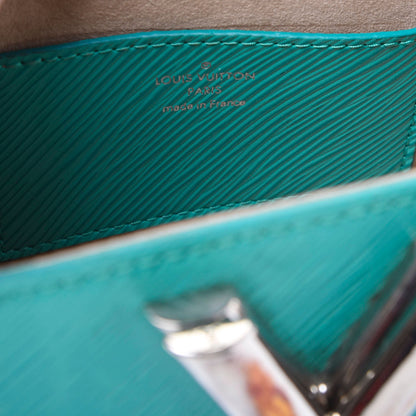 Louis Vuitton Epi Twist Shoulder Bag PM Turquoise 4 of 8