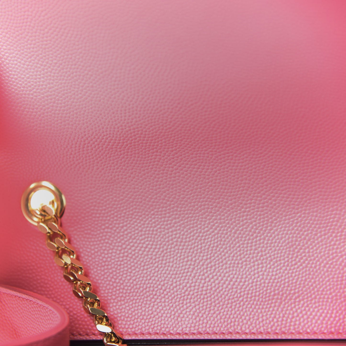 Grain De Poudre Medium Classic Monogram Kate Satchel Rose Clair