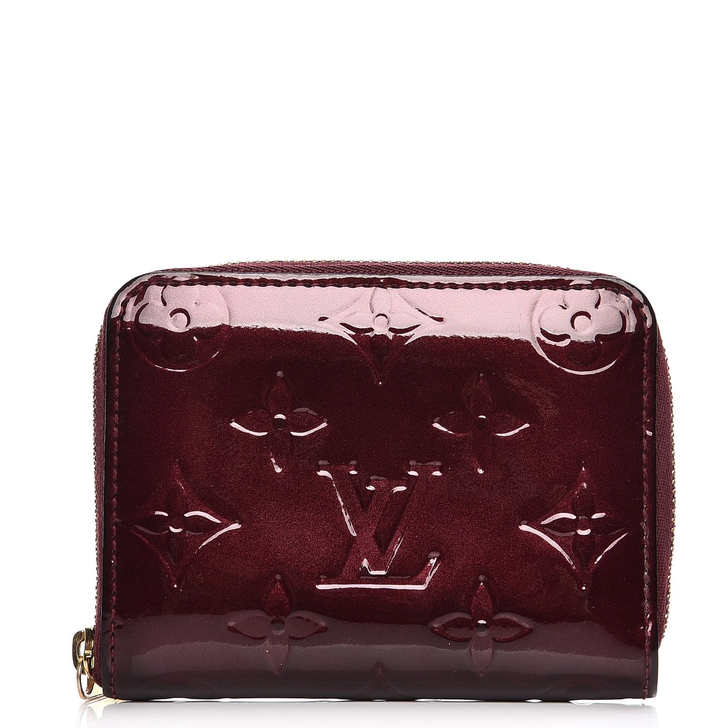 Louis Vuitton Vernis Zippy Coin Purse Wallet Amarante 1 of 6