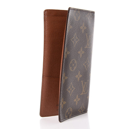 Louis Vuitton Monogram Porte Valeurs Checkbook Wallet 3 of 12