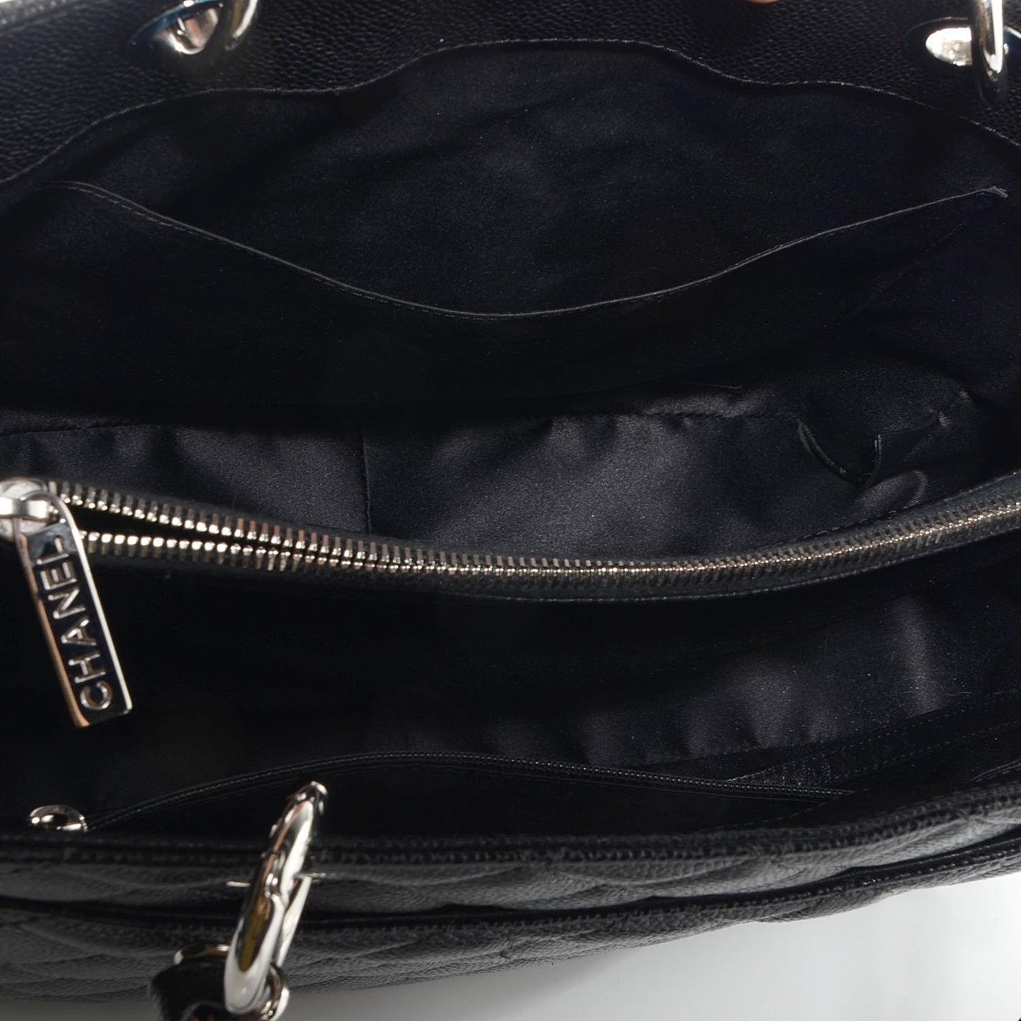 Caviar Grand Shopping Tote GST Black