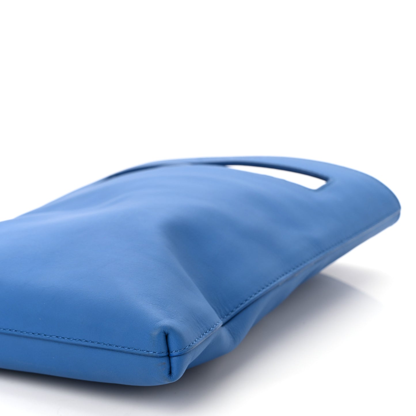 Nappa VN Crossbody Messenger Bag Blue