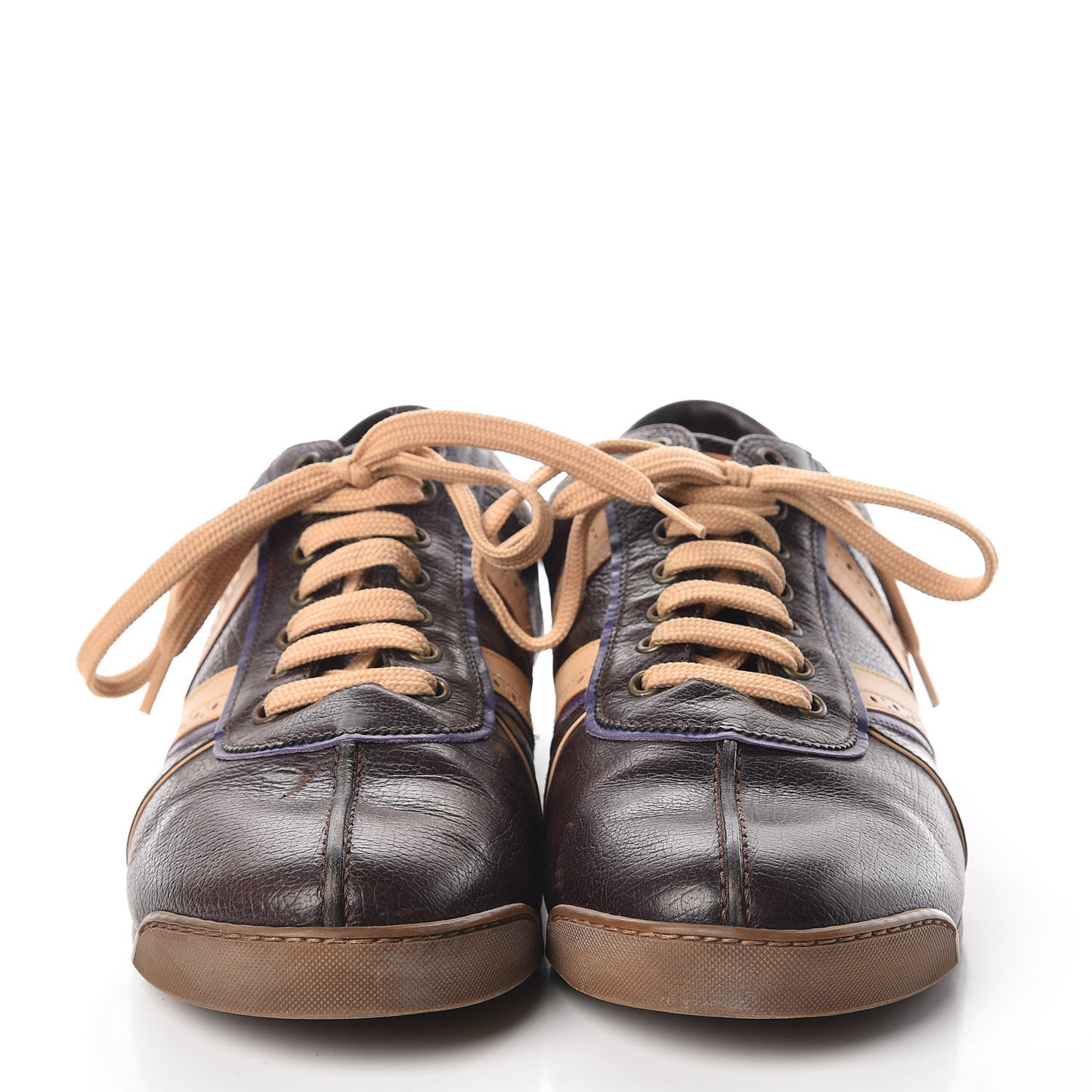 Calfskin Zephyr Sneakers 9 Cacao