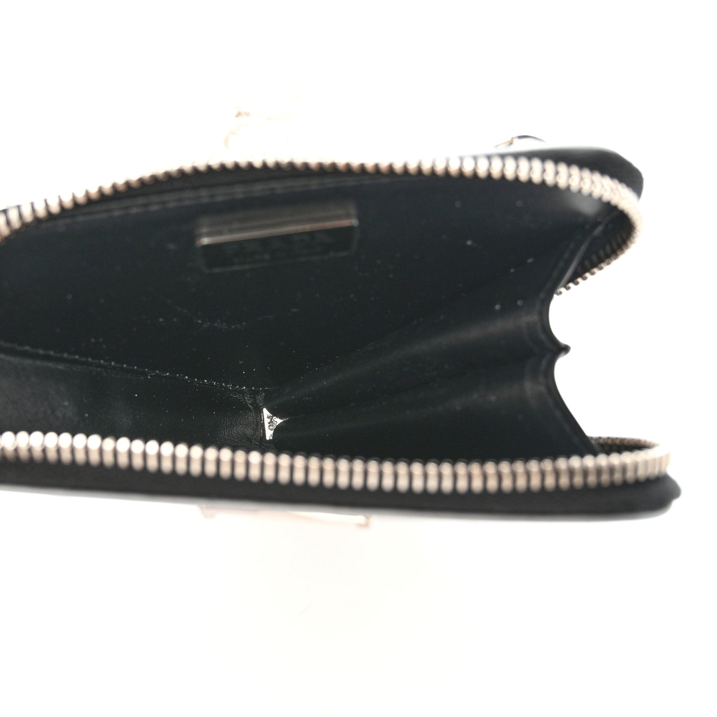 Spazzolato Mini Triangle Chain Crossbody Pouch Argento