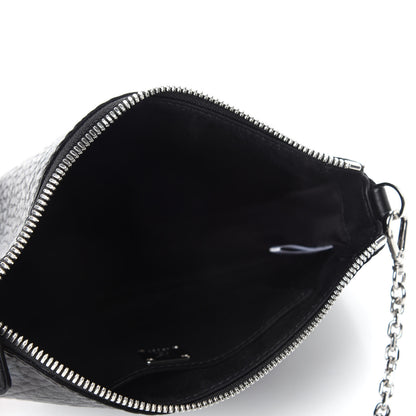 MCM Visetos Medium Millie Chain Crossbody Bag Black 5 of 11