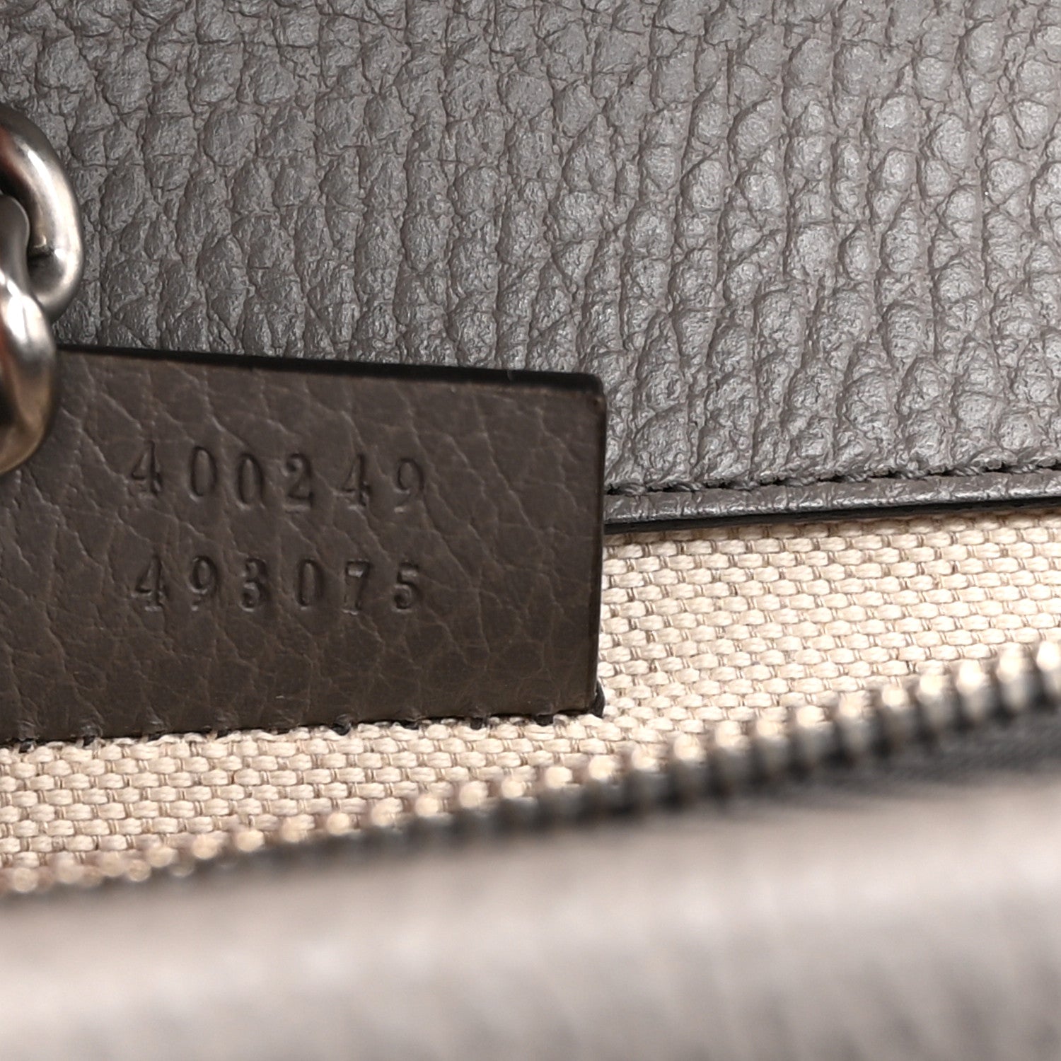 Gucci Pebbled Calfskin Small Dionysus Shoulder Bag Dusty Grey 7 of 12