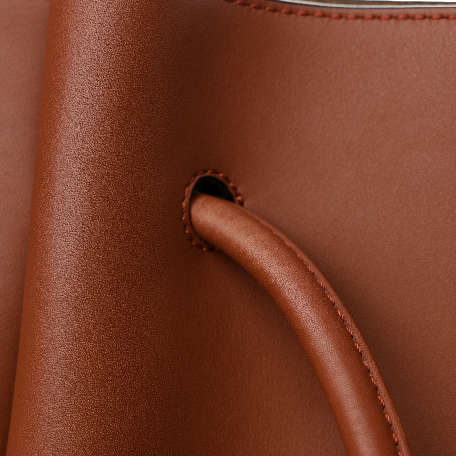 Loewe Calfskin Medium Flamenco Knot Bag Rust 14 of 14