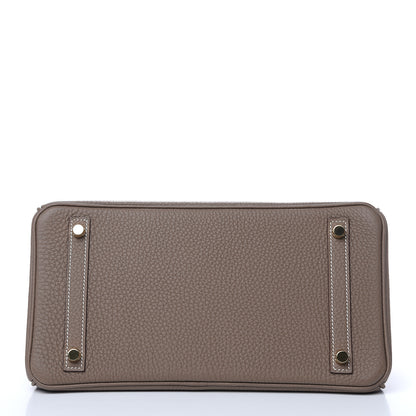 Hermes Togo Birkin 30 Etoupe 6 of 29