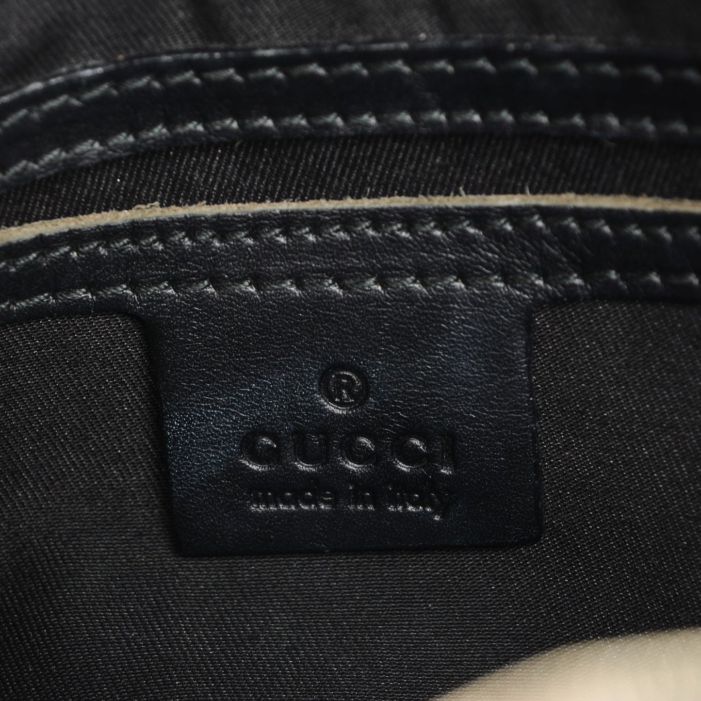 GG Plus Monogram Web Messenger Bag Black