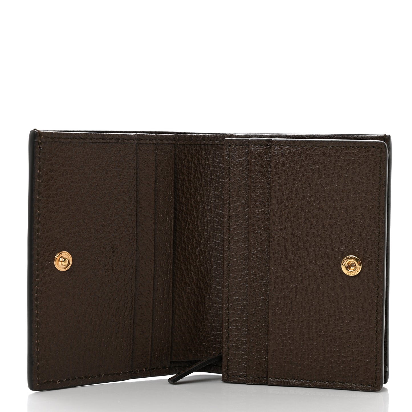 GG Supreme Monogram Web Ophidia Card Case Beige New Acero