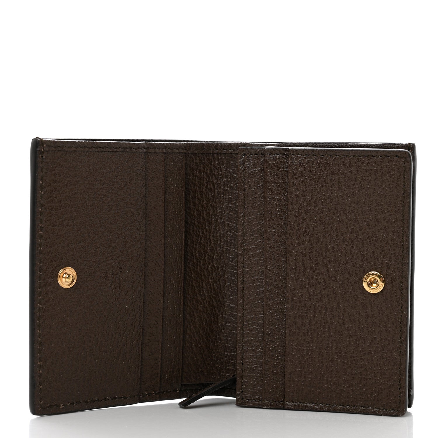 Gucci GG Supreme Monogram Web Ophidia Card Case Beige New Acero 5 of 8