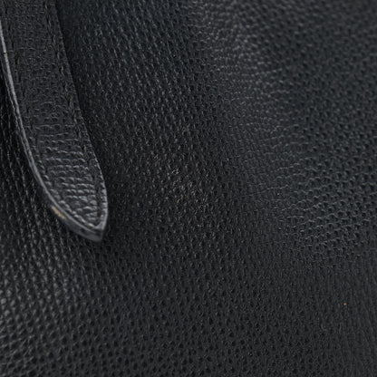 Burberry Grainy Calfskin House Check Small Canterbury Black 12 of 12