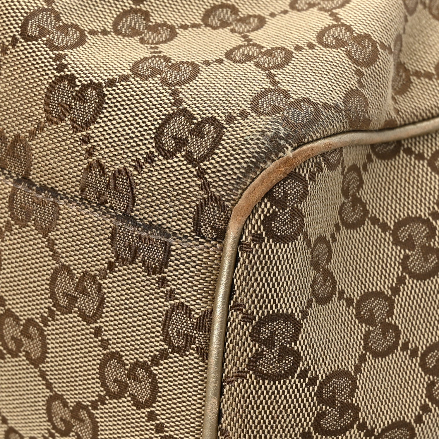 Gucci Monogram Medium Sukey Tote Champagne 12 of 12
