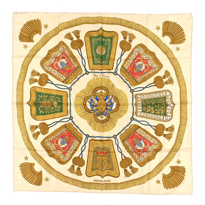 Hermes Silk Poste et Cavalerie Scarf 90 1 of 3