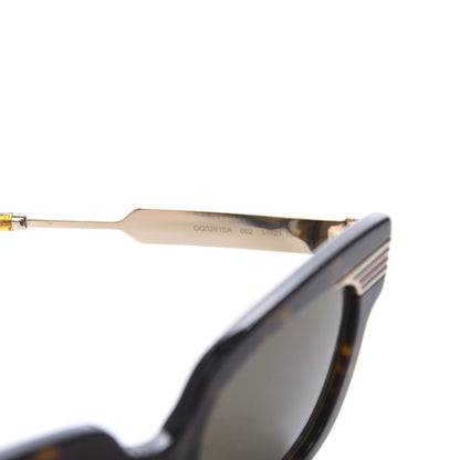 Gucci Acetate Square Frame Web GG0281SA Sunglasses Havana 5 of 8