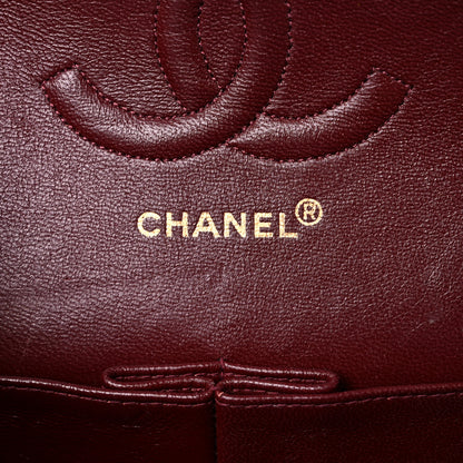 Chanel Lambskin Quilted Medium Double Flap Black 6 of 21