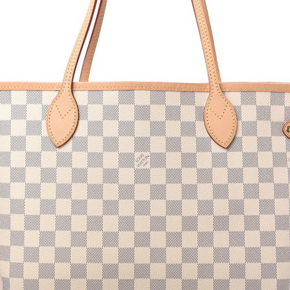 Louis Vuitton Damier Azur Neo Neverfull MM Rose Ballerine 11 of 11
