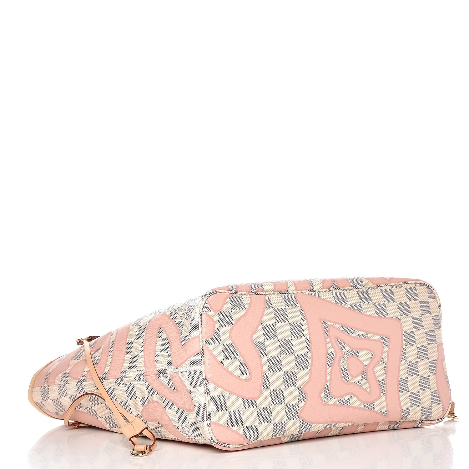 Louis Vuitton Damier Azur Tahitienne Neverfull MM 5 of 9