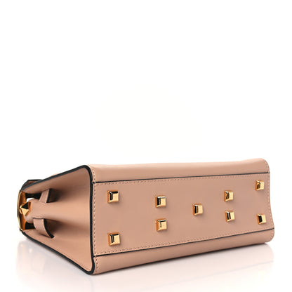 Valentino Garavani Calfskin Medium My Rockstud Frame Bag Beige 4 of 9
