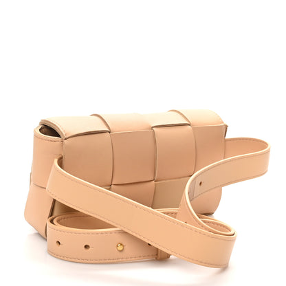 Bottega Veneta Nappa Maxi Intreccio The Belt Cassette Bag Almond 3 of 9