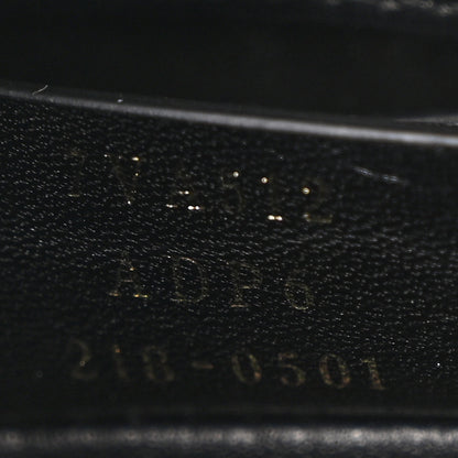 Fendi Vitello Fluffy Logo Small Pack Shopper Tote Yellow Box Black 7 of 11