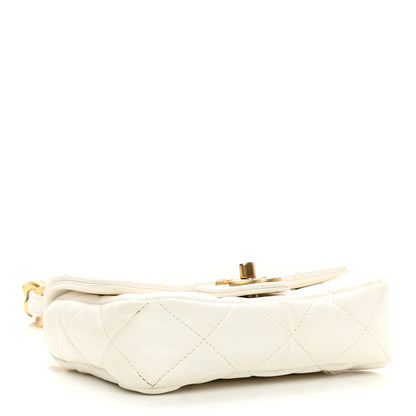 Chanel Lambskin Quilted Mini Funky Town Flap White 4 of 11