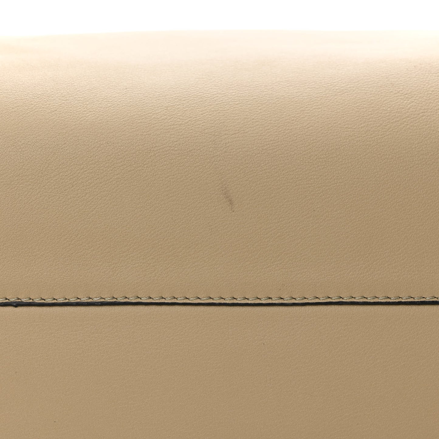 Nappa Calfskin Large Flamenco Knot Clutch Clay Green