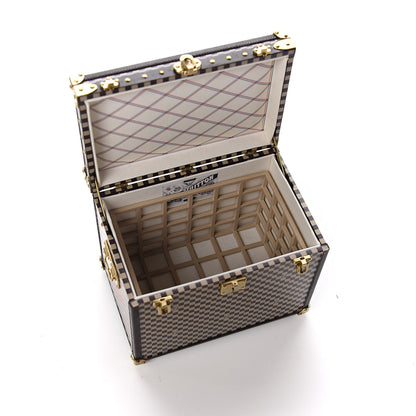 Louis Vuitton Damier 1895 Ladies Hat Trunk Mini Malle Chapeaux Jewelry Box 7 of 9