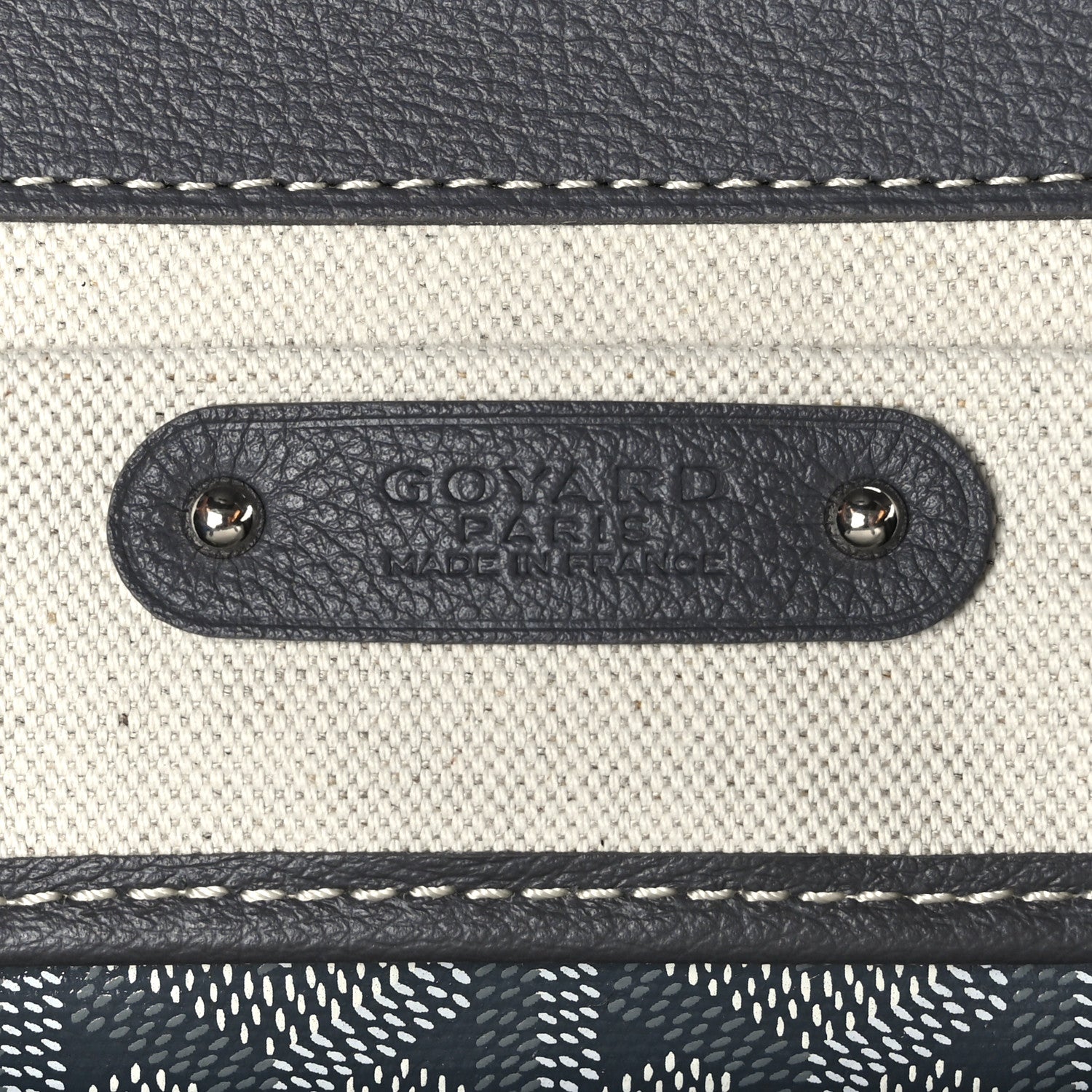 Goyard Goyardine Saigon Tote Grey 6 of 10