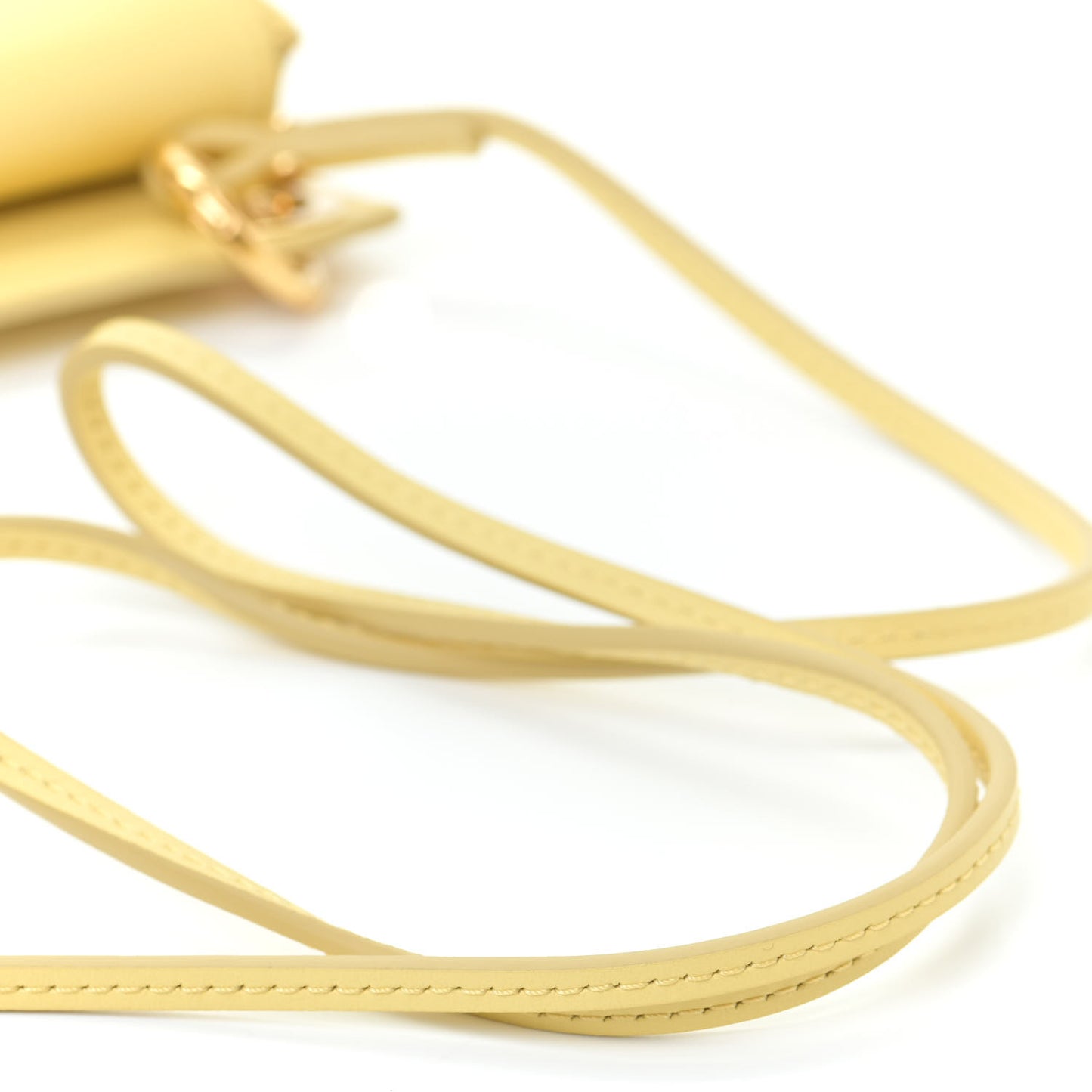 Calfskin Tess Mini Crossbody Bag Yellow