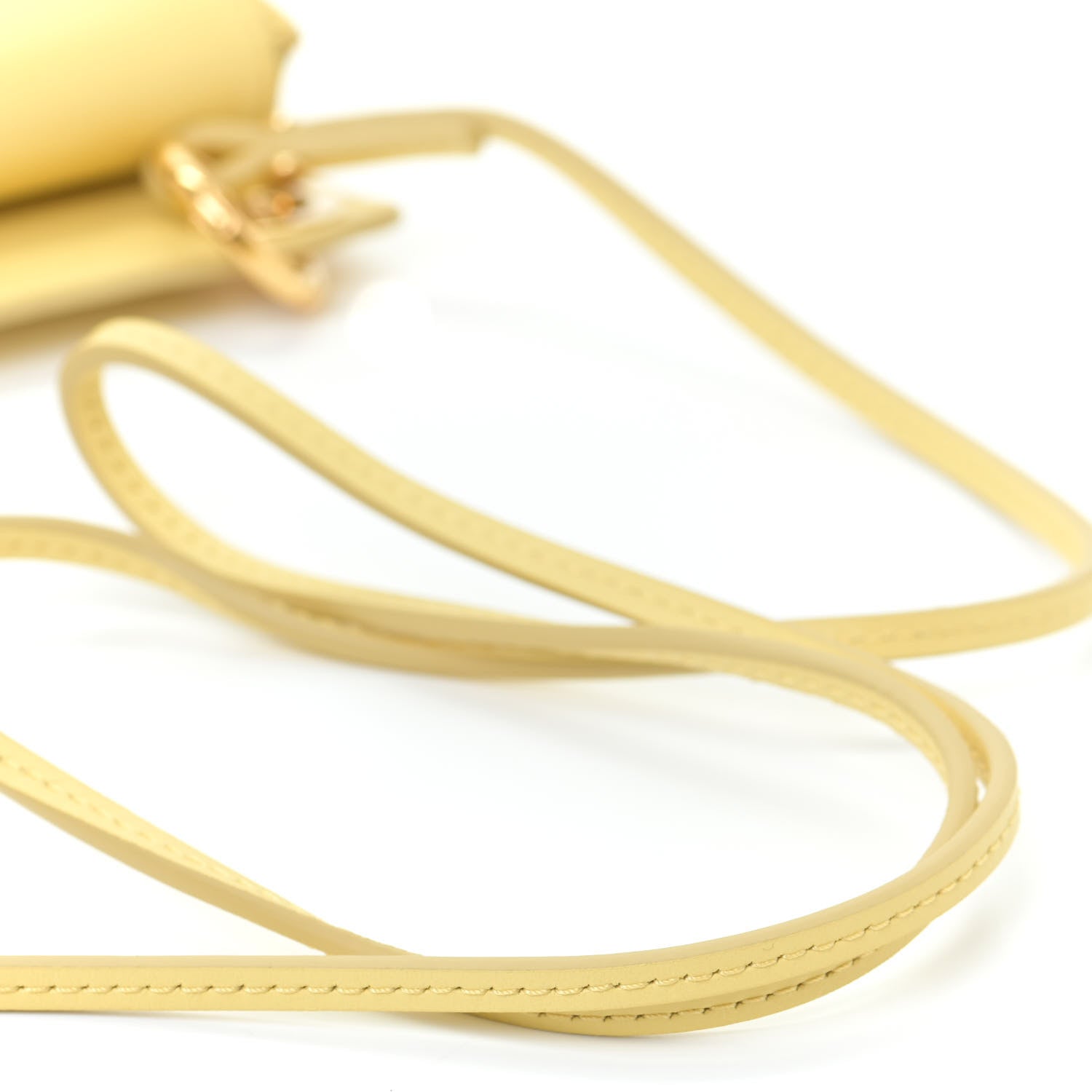 Chloe Calfskin Tess Mini Crossbody Bag Yellow 14 of 14