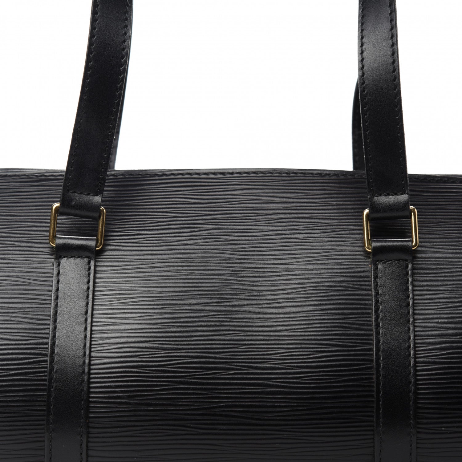 Louis Vuitton Epi Soufflot Black 7 of 9