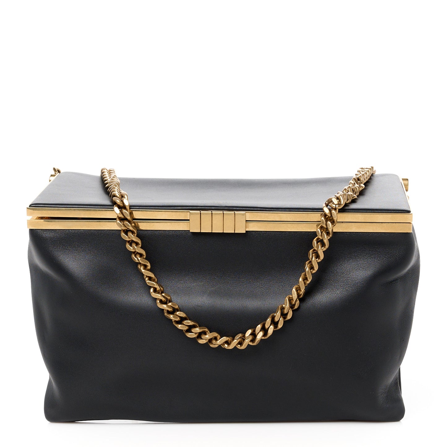 Calfskin Medium Fanny Black